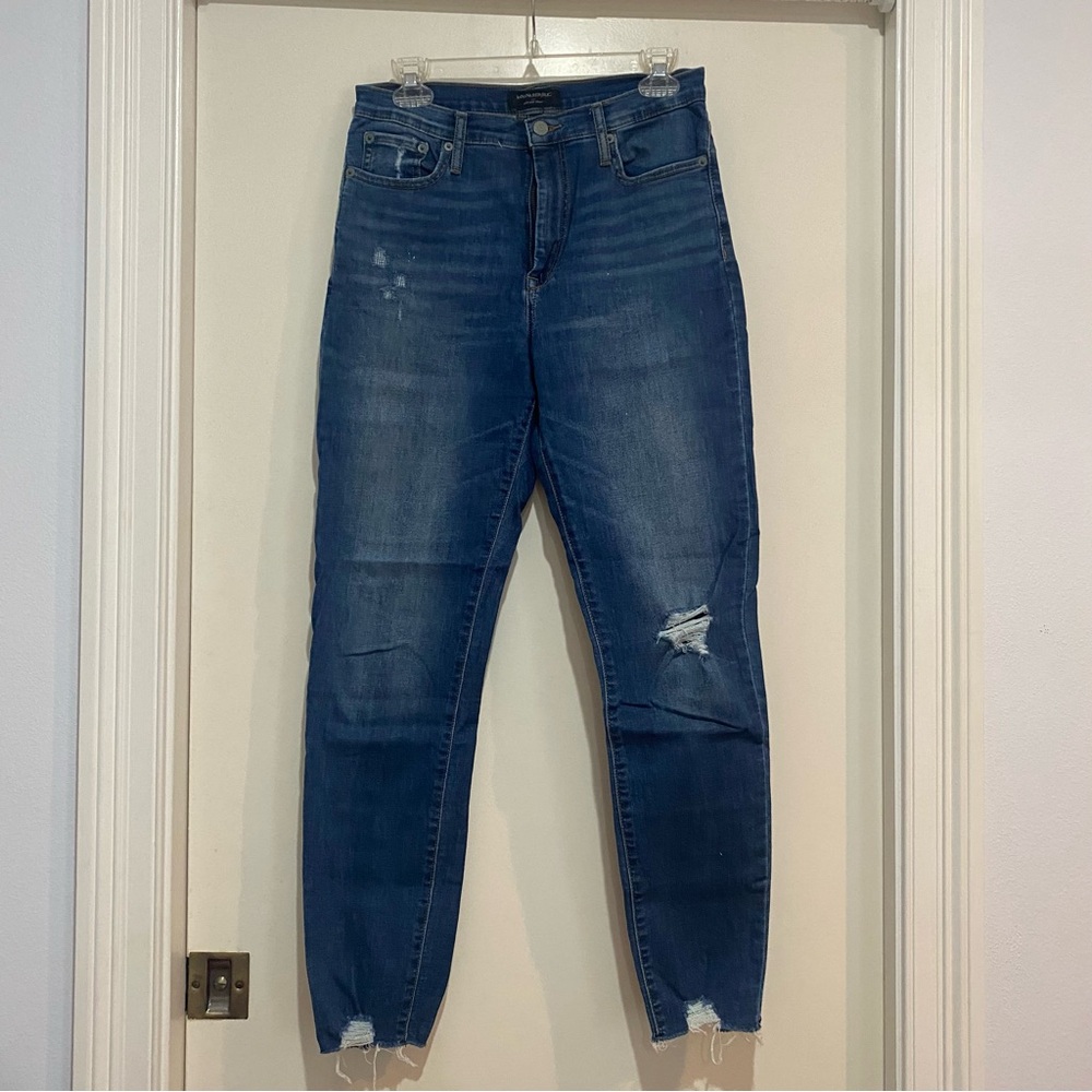 Banana Republic Dark Blue Skinny Jeans